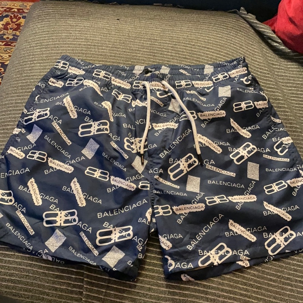 Balenciaga Swim Trunks. XL